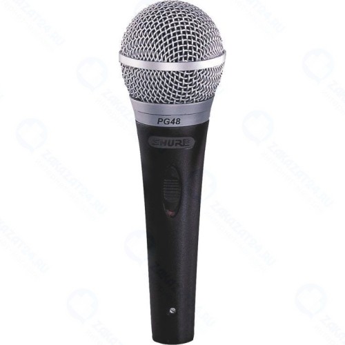 Микрофон SHURE PGA48-XLR-E вокальный, c выключателем