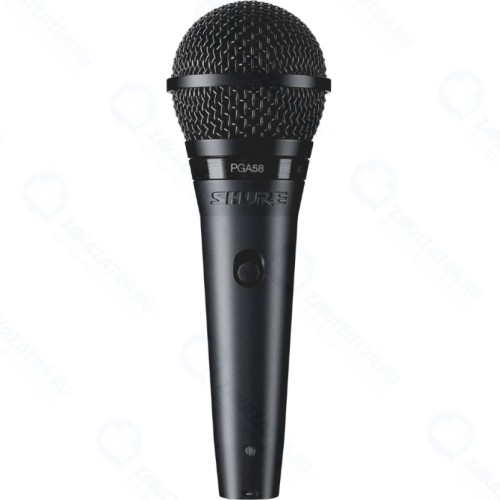 Микрофон SHURE PGA58-XLR-E вокальный, с выключателем