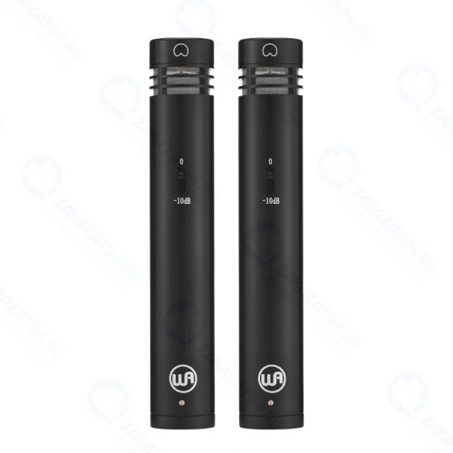 Комплект узкомембранных микрофонов WARM AUDIO WA84-C-B-ST Stereo Pair, черный
