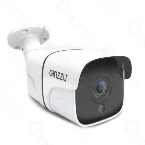 WiFi Камера Ginzzu HWB-2304A, WiFi 2.0Mp, 3.6mm,SD, IR 40м,IP66,мет.