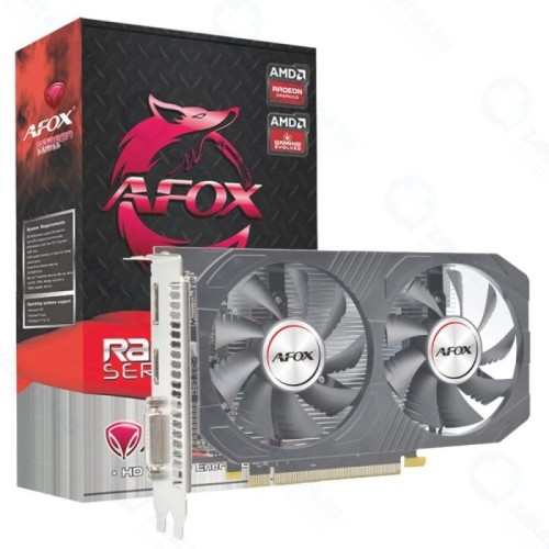 Видеокарта AFOX Radeon RX 550 4096Mb ATX Dual Fan (AFRX550-4096D5H4-V6)