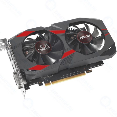 Видеокарта Asus GeForce GTX 1050 Ti 1366Mhz PCI-E 3.0 4096Mb 7008Mhz 128 bit DVI HDMI HDCP Cerberus (CERBERUS-GTX1050TI-O4G)