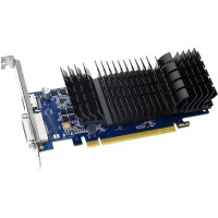 Видеокарта Asus GeForce GT 1030 1266Mhz PCI-E 3.0 2048Mb 6008Mhz 64 bit DVI HDMI HDCP (GT1030-SL-2G-BRK)