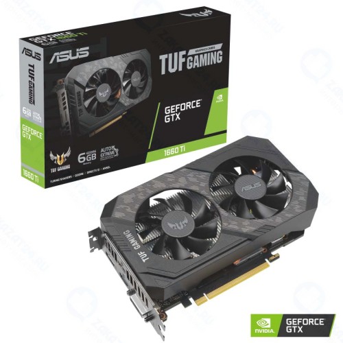 Видеокарта ASUS GeForce GTX 1660 Ti 6144Mb TUF GAMING (TUF-GTX1660TI-6G-EVO-GAMING)