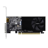 Видеокарта GIGABYTE GeForce GT 1030 1177Mhz PCI-E 3.0 2048Mb 2100Mhz 64 bit DVI HDMI Low Profile (GV-N1030D4-2GL)