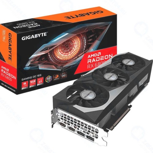 Видеокарта GIGABYTE Radeon RX 6800 16384Mb GAMING OC (GV-R68GAMING OC-16GD)