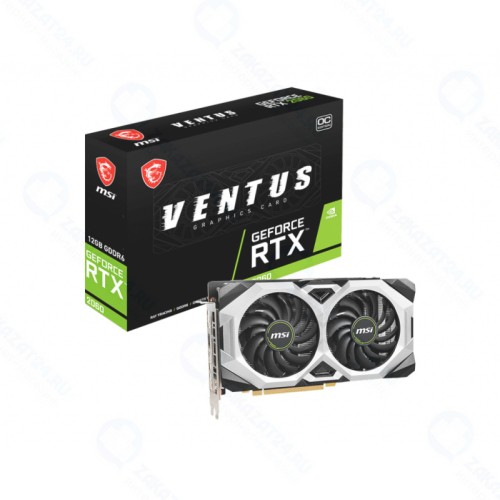 Видеокарта MSI GeForce RTX 2060 12288Mb VENTUS OC (RTX 2060 VENTUS 12G OC)