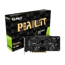 Видеокарта PALIT GeForce GTX 1660 Ti 6144Mb DUAL (NE6166T018J9-1160C)