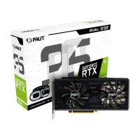 Видеокарта PALIT GeForce RTX 3050 8192Mb DUAL OC (NE63050T19P1-190AD)