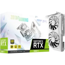 Видеокарта ZOTAC GeForce RTX 3060 Ti LHR 8192Mb AMP WHITE Edition (ZT-A30610F-10PLHR)