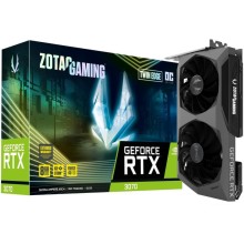 Видеокарта ZOTAC GeForce RTX 3070 LHR 8192Mb TWIN EDGE OC (ZT-A30700H-10PLHR)