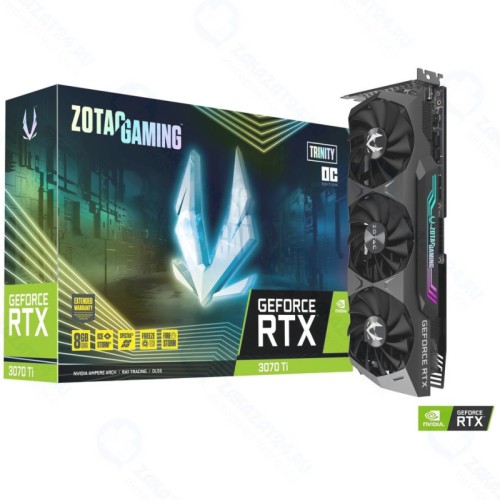 Видеокарта ZOTAC GeForce RTX 3070 Ti LHR 8192Mb TRINITY OC (ZT-A30710J-10P)