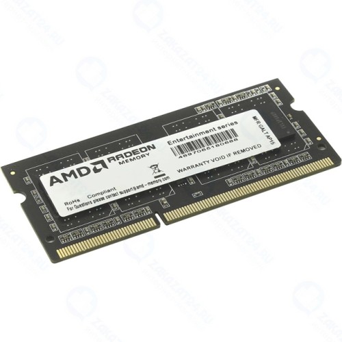 Оперативная память AMD SO-DIMM DDR3 8Gb 1600MHz pc-12800 (R538G1601S2S-UO) оем