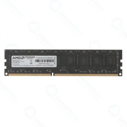 Оперативная память AMD DDR3L 8Gb 1600MHz pc-12800 (R538G1601U2SL-U) rtl