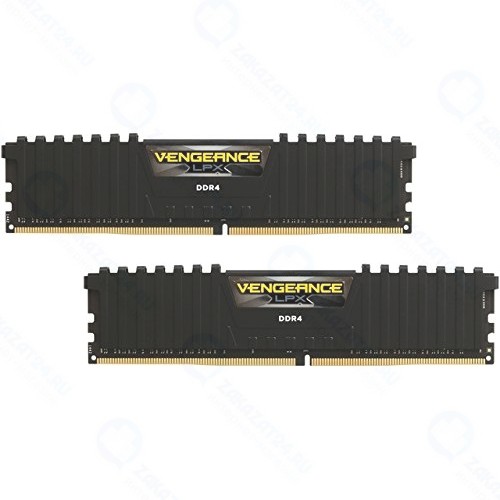Оперативная память Corsair DDR4 8Gb (2x4Gb) 2400MHz pc-19200 Vengeance (CMK8GX4M2A2400C14)