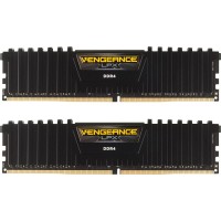 Оперативная память Corsair DDR4 8Gb (2x4Gb) 2400MHz pc-19200 Vengeance LPX CMK8GX4M2A2400C16