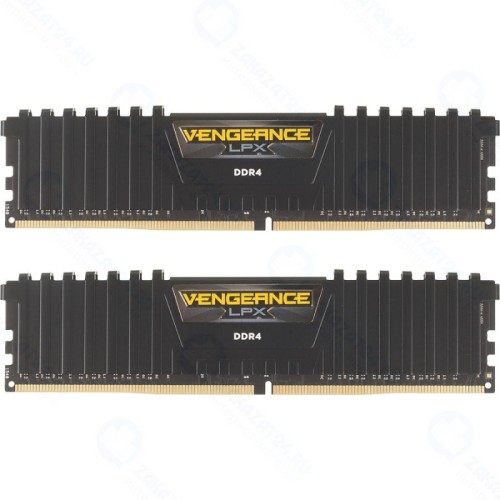 Оперативная память Corsair DDR4 8Gb (2x4Gb) 2400MHz pc-19200 Vengeance LPX CMK8GX4M2A2400C16