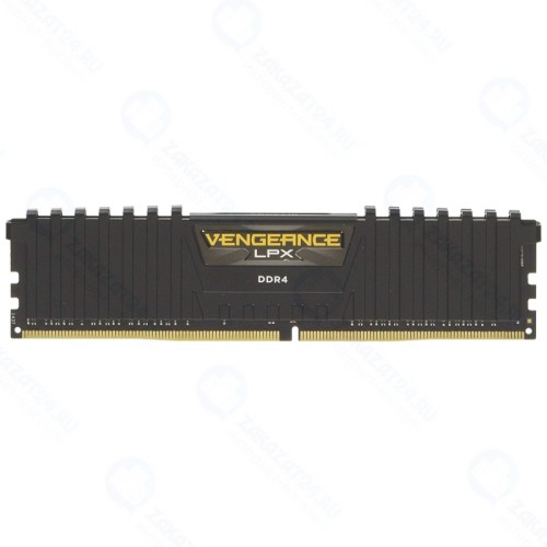 Оперативная память DDR4 Corsair 4Gb 2400MHz CL16 (CMK4GX4M1A2400C16)