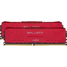 Оперативная память Crucial DDR4 32Gb (2x16Gb) 2666 Mhz pc- 21300 Ballistix Red (BL2K16G26C16U4R)
