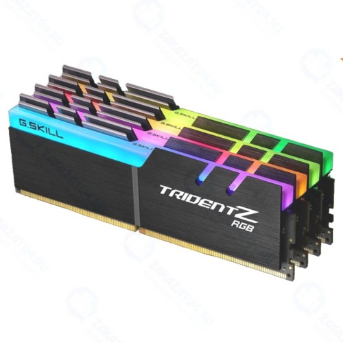 Оперативная память G.SKILL DDR4 32Gb (2x16Gb) 3200MHz pc-25600 TRIDENT Z RGB (F4-3200C16D-32GTZR)