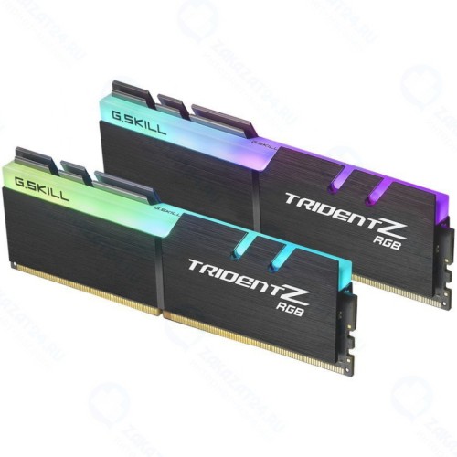 Оперативная память G.SKILL DDR4 64Gb (2x32Gb) 3200MHz pc-25600 TRIDENT Z RGB (F4-3200C16D-64GTZR)