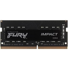 Оперативная память Kingston SO-DIMM DDR4 8Gb 2666MHz pc-21300 FURY Impact Black (KF426S15IB/8) Оперативная память Kingston SO-DIMM DDR4 8Gb 2666MHz pc-21300 FURY Impact Black (KF426S15IB/8)