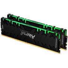 Оперативная память Kingston DDR4 16Gb (2x8Gb) 3600 MHz pc-28800 FURY Renegade RGB (KF436C16RBAK2/16)