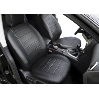 Авточехлы Rival для Chevrolet Aveo T300 седан/хэтчбек (2012-н.в.),"Строчка" (спинка 40/60), экокожа