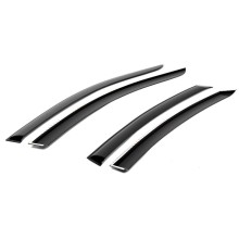 Дефлекторы окон AutoFlex для Skoda Octavia Tour I лифтбек (1998-2010), акрил (851304)