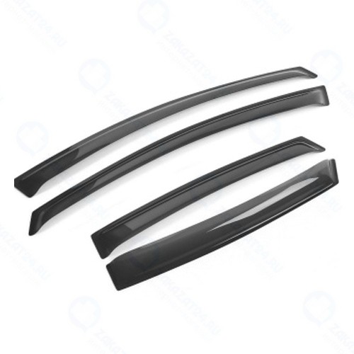 Дефлекторы окон REIN для LADA Vesta (2015-н.в.) накладной, 4шт. (REINWV028)