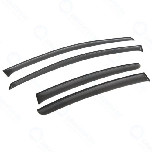 Дефлекторы окон Rival Premium для Kia Cerato III седан (2013-2018)/Cerato Classic III седан (2018-н.в.) оргстекло (32802001)