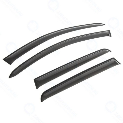 Дефлекторы окон Rival Premium для Renault Duster (2011-н.в.) оргстекло (34701001)