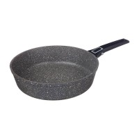 Сковорода Сковорода agness премиум grace 24x6,5 cм, корпус 5 мм, съемн ручка, инд дно, 3-хслойн покр pfoa free