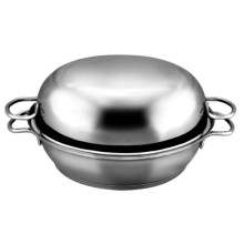 Сковорода-жаровня с крышкой АМЕТ "Классика-прима", 1,5 л, 220 мм (1с748)