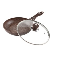 Сковорода с крышкой Bekker BK-7838 DARK CHOCOLATE, 22см Сковорода с крышкой Bekker BK-7838 DARK CHOCOLATE, 22см