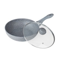 Сковорода ВОК Bekker SILVER MARBLE BK-7911, 32см Сковорода ВОК Bekker SILVER MARBLE BK-7911, 32см