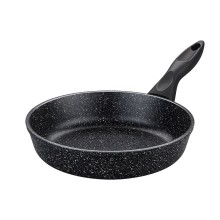 Сковорода глубокая Elan Gallery ГАРМОНИЯ ВКУСА "Черный мрамор" 120205, 22см Сковорода глубокая Elan Gallery ГАРМОНИЯ ВКУСА "Черный мрамор" 120205, 22см