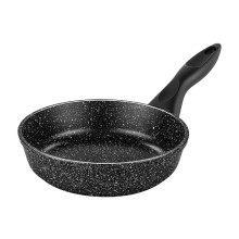 Сковорода глубокая Elan Gallery ГАРМОНИЯ ВКУСА "Черный мрамор", 18см Сковорода глубокая Elan Gallery ГАРМОНИЯ ВКУСА "Черный мрамор", 18см