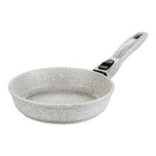 Сковорода глубокая Elan Gallery ГАРМОНИЯ ВКУСА "Серый агат", 20см, съемная ручка Сковорода глубокая Elan Gallery ГАРМОНИЯ ВКУСА "Серый агат", 20см, съемная ручка
