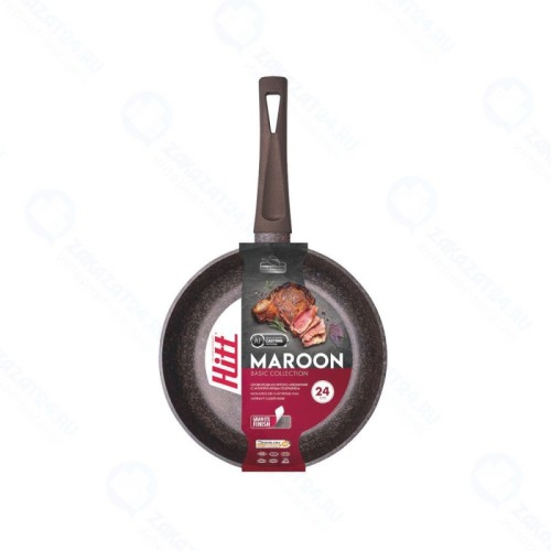 Сковорода HITT Maroon 22 см HM1022