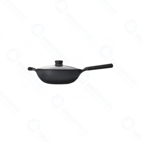 Сковорода-Вок с крышкой HuoHou (XIAOMI) Teflon Platinum Plus Non-Stick Cooker, 28см
