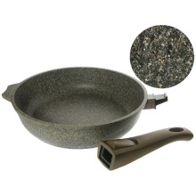 Сковорода МЕЧТА "Premium" (mokko) съемная ручка, 24 см