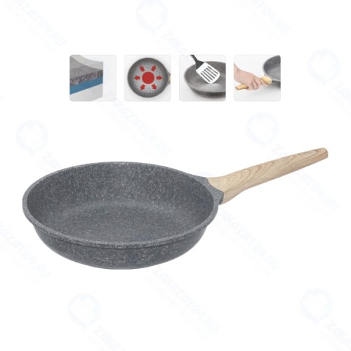 Сковорода NADOBA MINERALICA с антипригарным покрытием, 26 см