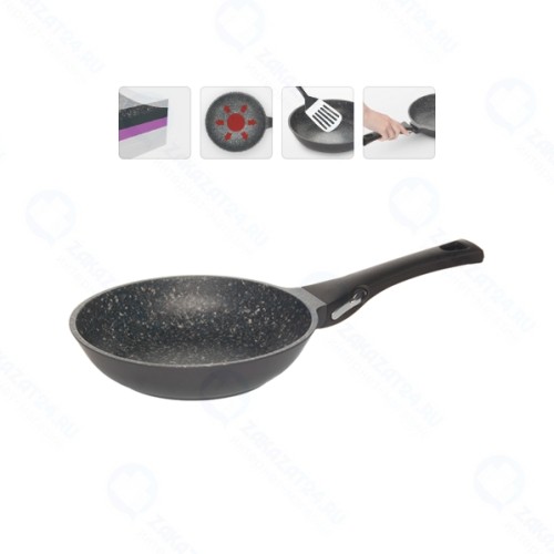 Сковорода NADOBA PAVLA со съёмной ручкой, 20 см