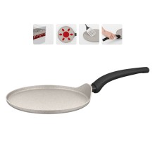 Сковорода блинная NADOBA MARMIA, с антипригарным покрытием, 25 см Сковорода блинная NADOBA MARMIA, с антипригарным покрытием, 25 см