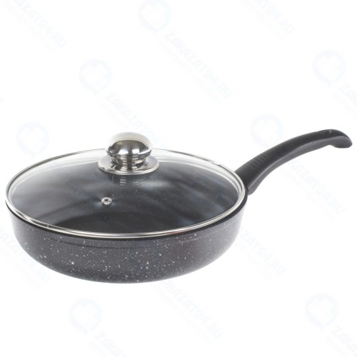 Сковорода глубокая с крышкой Panairo 