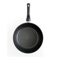 Сковорода VARI Классическая каменная, черная, 22см (EVKB-30122)