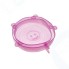 Набор крышек универсальных Bradex TK 0578 растягивающихся, розовых, 6,5/9,5/11,5/14,5/16,5/21 см, 6 штук