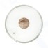 Крышка стеклянная PANAIRO с ручкой Soft-touch WOOD 28см