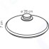 Крышка стеклянная Tescoma Unicover 28 см